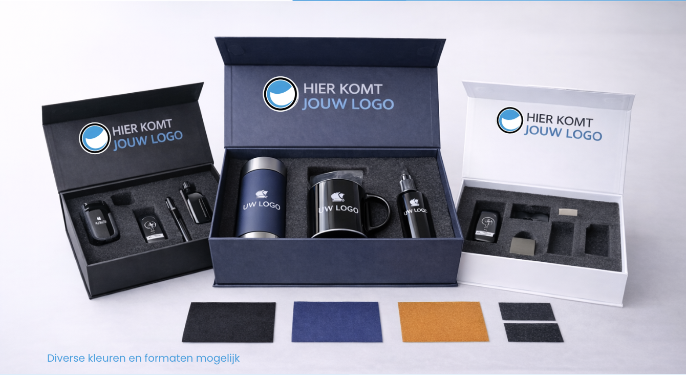 Voorbeeld van een afleverpakket voor een nieuwe auto