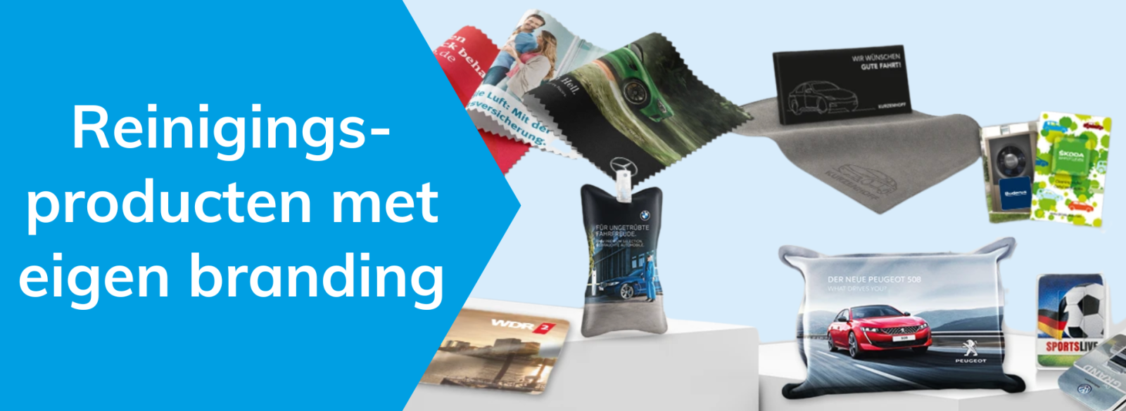 Cleaners met eigen branding